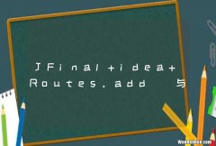 JFinal+idea Routes.add与@ActionKey用法疑惑