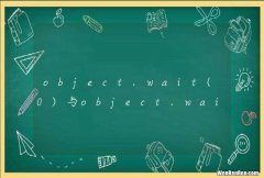 0 object.wait与object.wait(10000)的差别在哪?