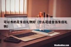 什么花适合当生日礼物 可以养的花生日礼物好