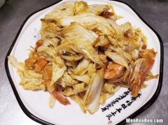 大白菜烧大虾怎么做好吃