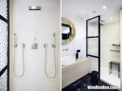 淋浴隔断用玻璃还是浴帘,浴帘or玻璃移门，卫生间的淋浴房你会选择哪种隔断方式