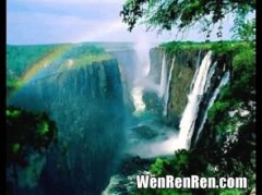 维多利亚瀑布在哪个国家,世界第二大瀑布在哪里